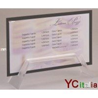Atrezzatura nuova per bar e caffetterie come i porta listini