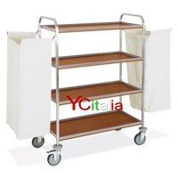 Carrelli professionali portabiancheria