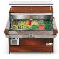 buffet bagnomaria. da parete in legno